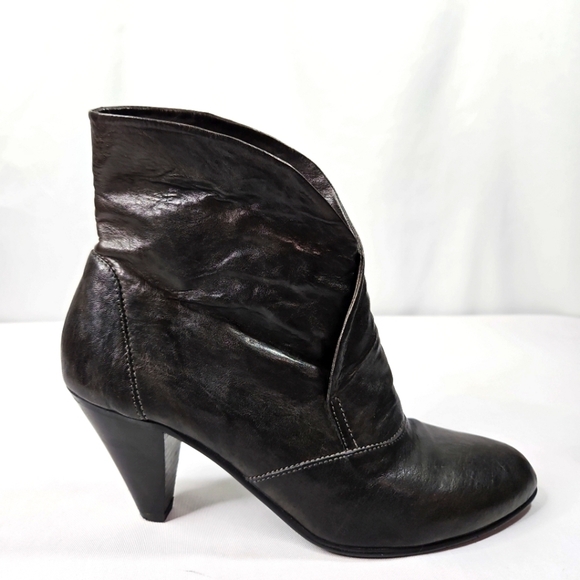 Nero Giardini Black Leather Womens Ankle Boots Size 38 EU Size 8 US - Picture 1 of 7